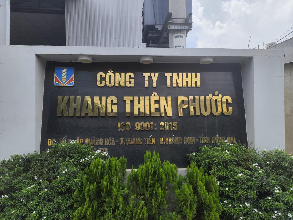 Khang Thien Phuoc factory overview
