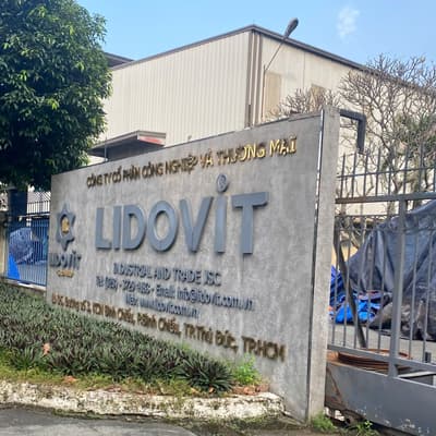 Gate with company name