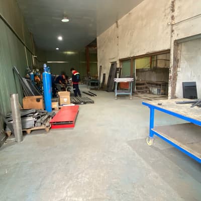 Outer view of workshops 1