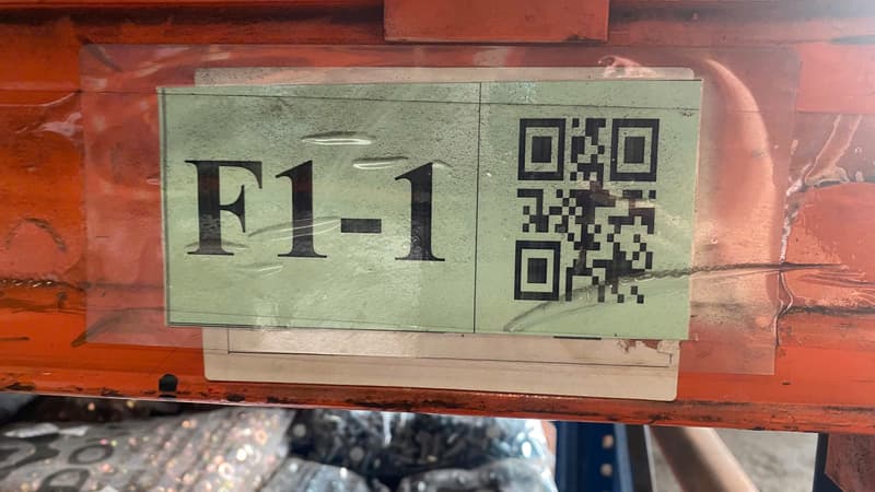 Digital system capable of warehouse location management and barcodeQR code scanning.
