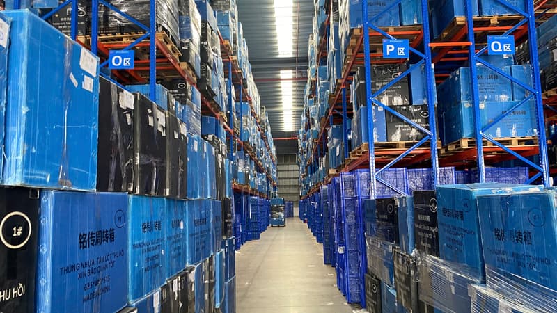 5S  ISO standard-compliant finished goods warehouse