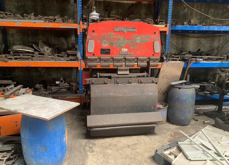 CNC press brake bending machine at an audited DEWIN partner sheet metal factory in Vietnam