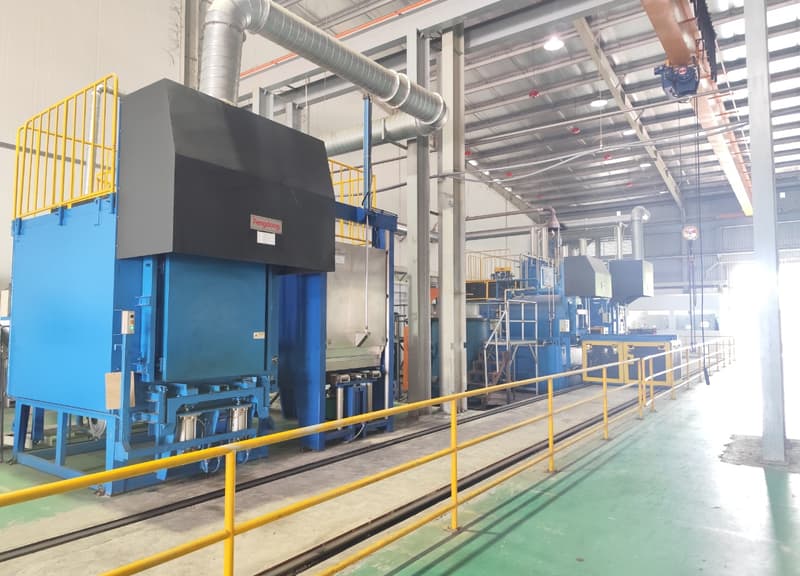 Atmosphere sintering furnace at an audited DEWIN partner facility in Vietnam