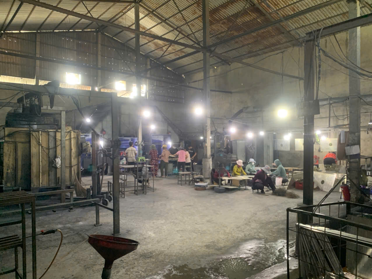 Powder coating production line at Vietnam manufacturing facility
